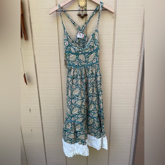 Free People Dresses & Skirts - Free people Y2k blue batik sundress
